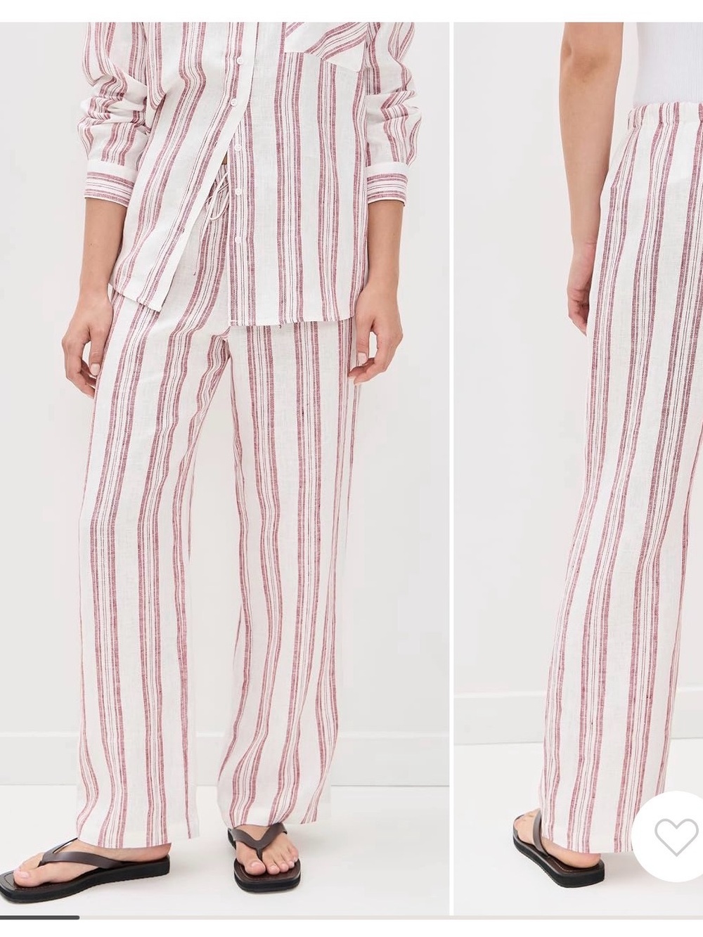 Reformation Olina Linen Pants